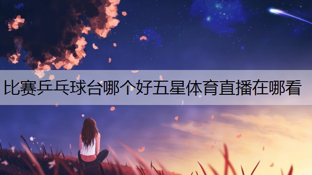 <strong>比赛乒乓球台哪个好五星体育直播在哪看</strong>